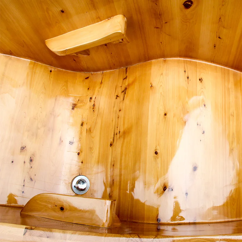 Bucket Adult Household Bucket Sweat Steam Sauna Fumigation Solid Wood Bath