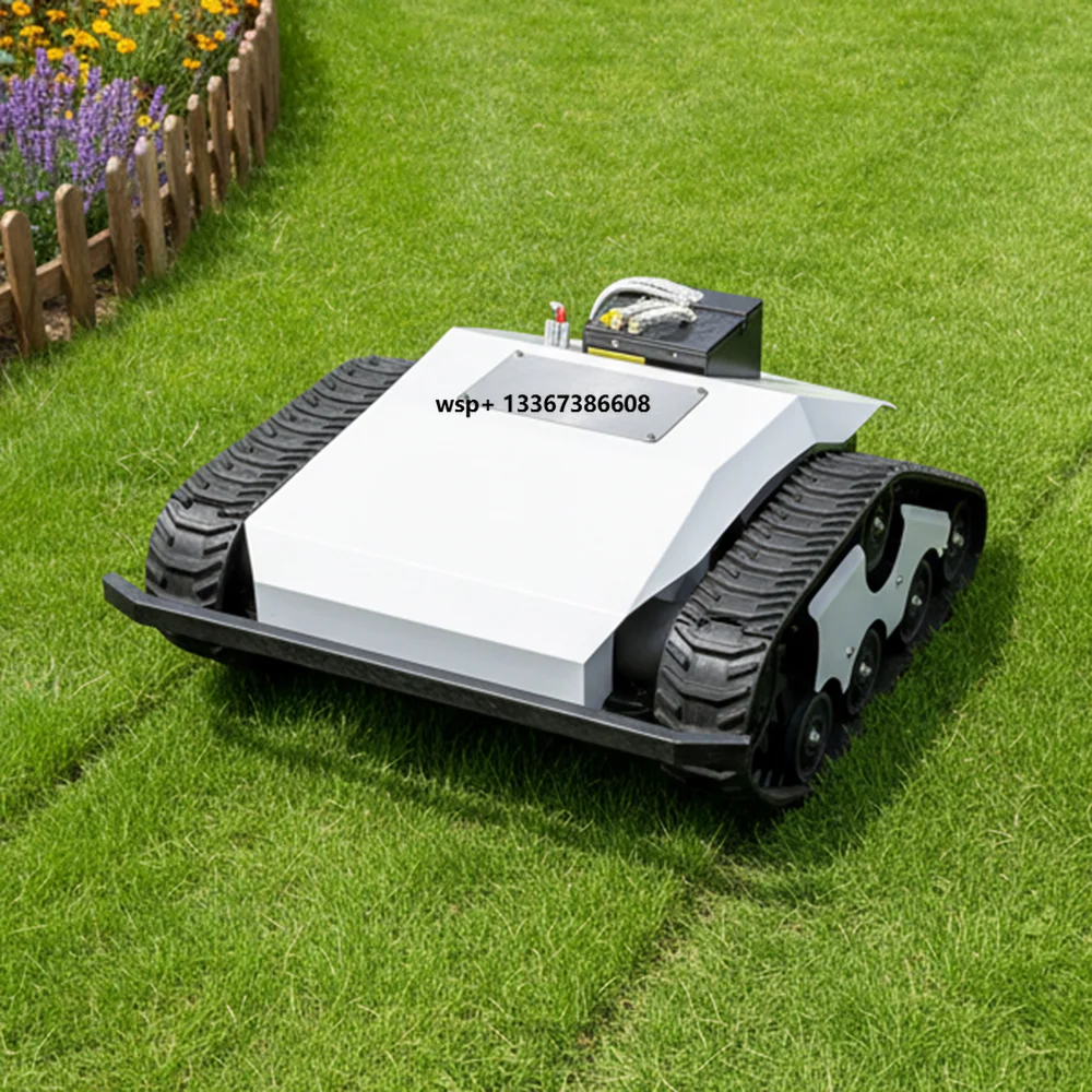 Hot-Selling Electric Small Lawn Mower with Remote Control 550mm Cutting Width Industrial Grade for Agricultural & Home Use