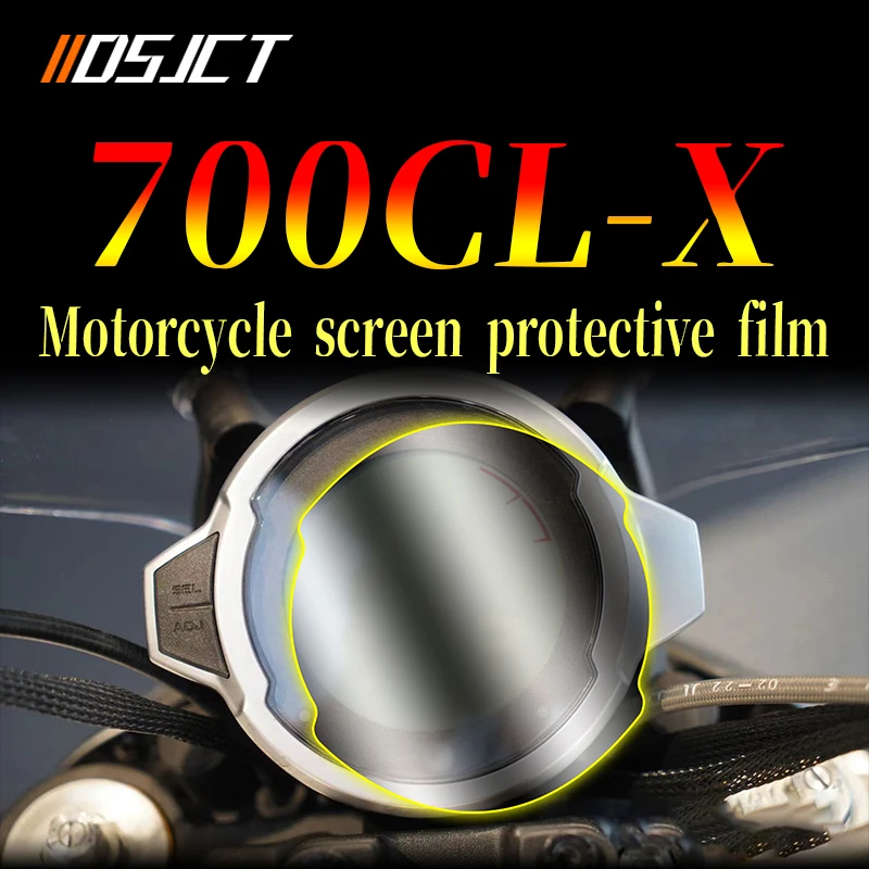 

For CFMOTO 700CL-X CLX700 CLX 700 700CLX 2022 Motorcycle Instrument Hat Meter Cover Guard Screen Protector Accessories