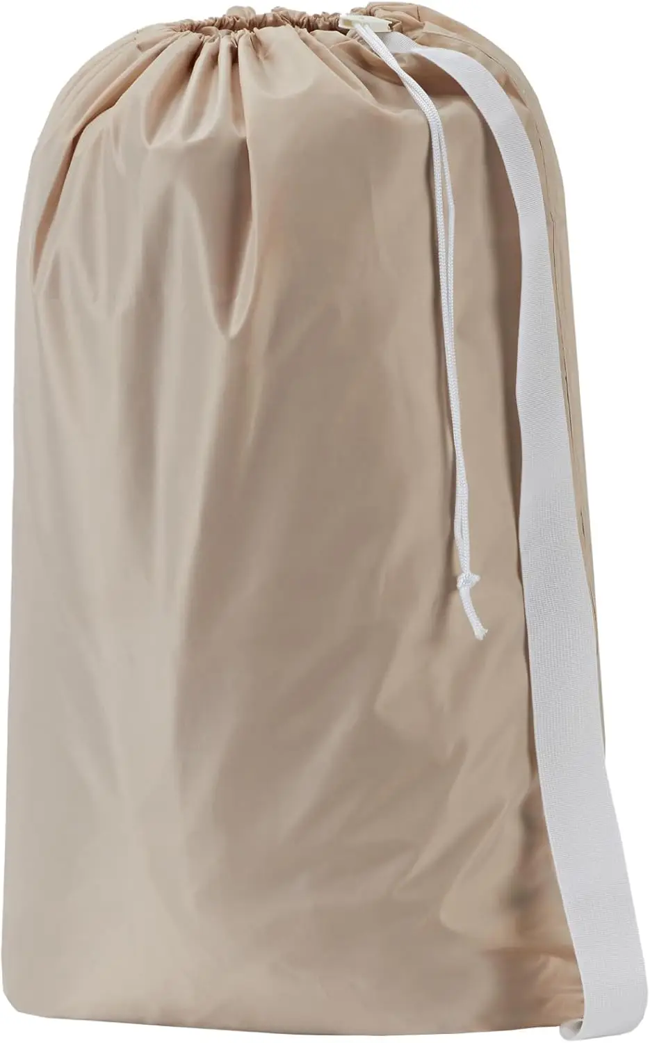 

Nylon Laundry Bag with Strap, Large Dirty Garments Organizer, Easy Fit a Hamper or Clothing Basket, Can Carry Up to 4
