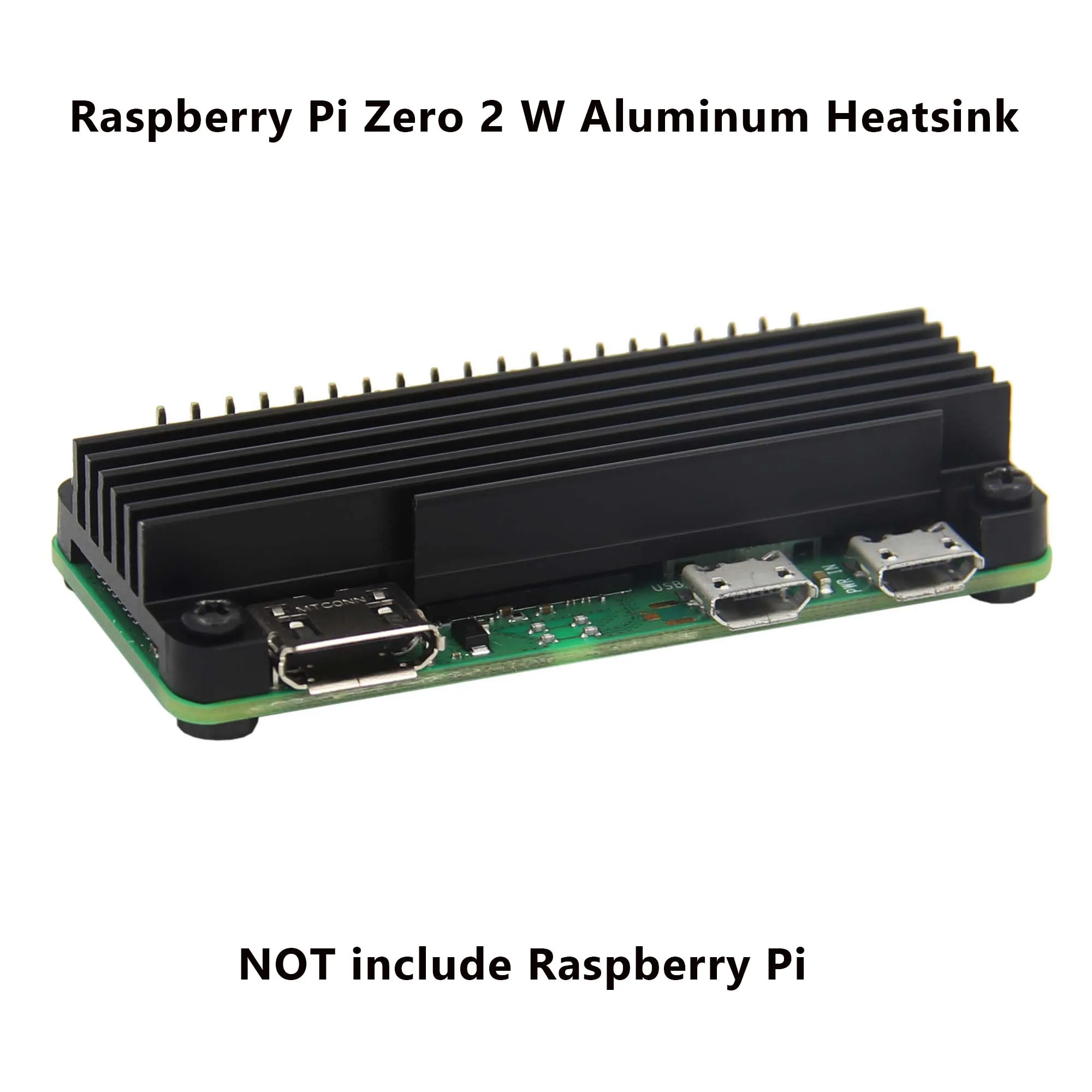 リピーター2 Geekworm Raspberry Pi Zero 2 W Aluminum Heatsink with Copper Sheet