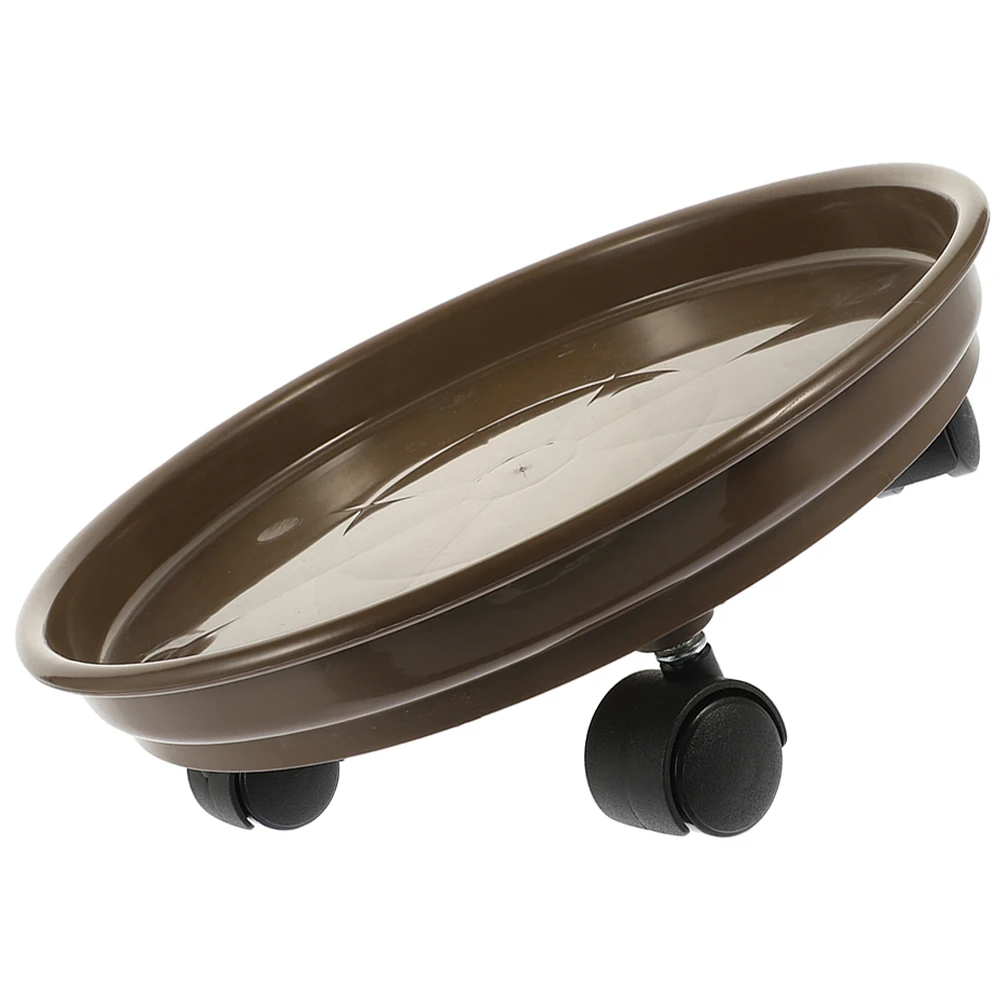 Rak Tanaman Beroda dengan Roda Halus untuk Aksesori Berkebun Dalam dan Luar Ruangan Menghemat Tenaga dan Waktu Baki Tanaman