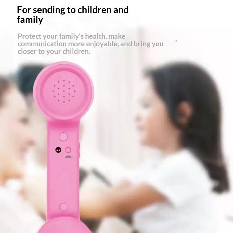 Type‑C Retro Handset Receiver Vintage Landline Style Handset Mini Microphone Speaker for Mobile Phones & Computers - view 6