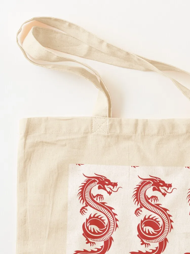 The red dragon Tote Bag shopping bag logo free delivery bags shopper bags Lady bags