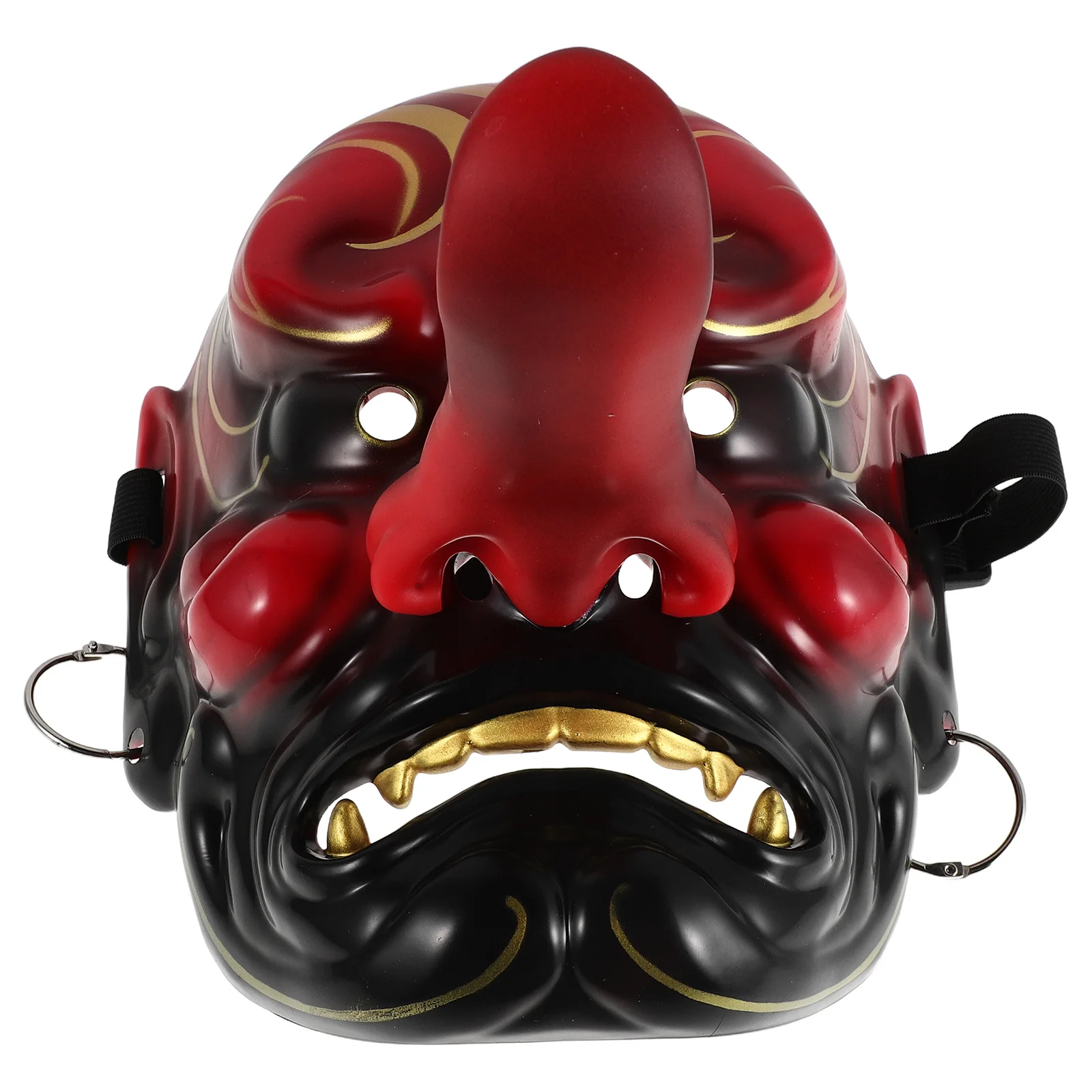 

1pcs Japanese Tengu Mask Traditional Full Face Cover Lightweight For Cosplay Festival Halloween Masquerade Ball Wall