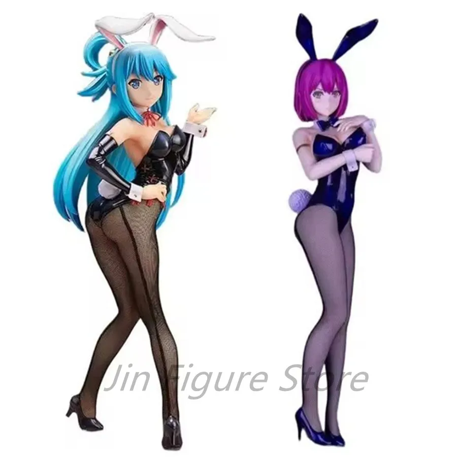 

Native B-STYLE KonoSuba 2 Aqua Bunny Ver Bunny girl figure PVC Action Adult Game Statue Collection Model Toy Doll gift