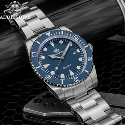 ADDIESDIVE Hot Sale Men's Watch Date 316L Stainless Steel 20Bar Waterproof BGW9 Super Luminous Quartz Watches Reloj