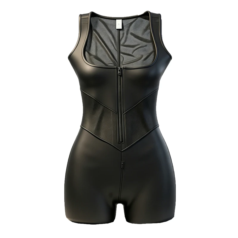 Damen Schlankheits-Shapewear Bodysuit mit U-förmiger Brustunterstützung, Taillen- und Bauchkontrolle, Po-Lifting, Post-OP Ganzkörper-Shapewear Fajas