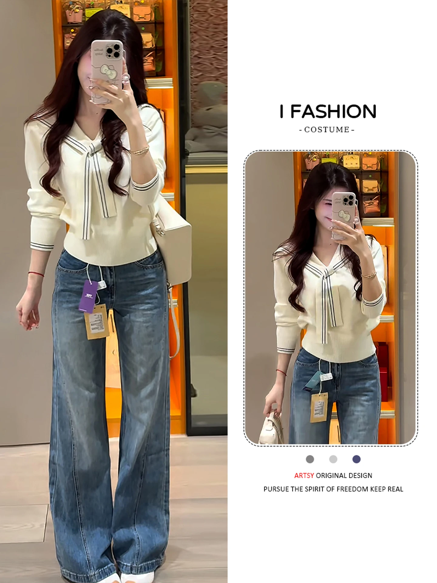 Sli Long Sve Pull tricoté pour femme Faionable Beau haut de gamme Ele Top Design unique Trajet Sle Coréen L...