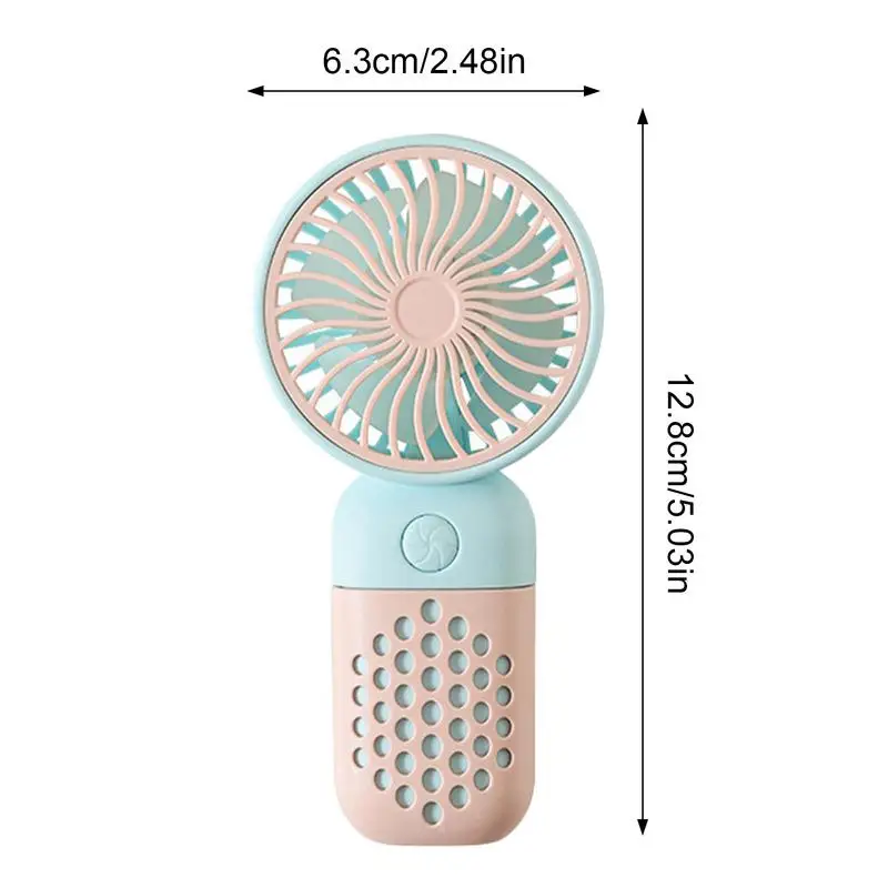 Portable Fan For Travel USB Rechargeable Portable Personal Fan Lightweight Design Cooling Tool For Travel Work Area Home School