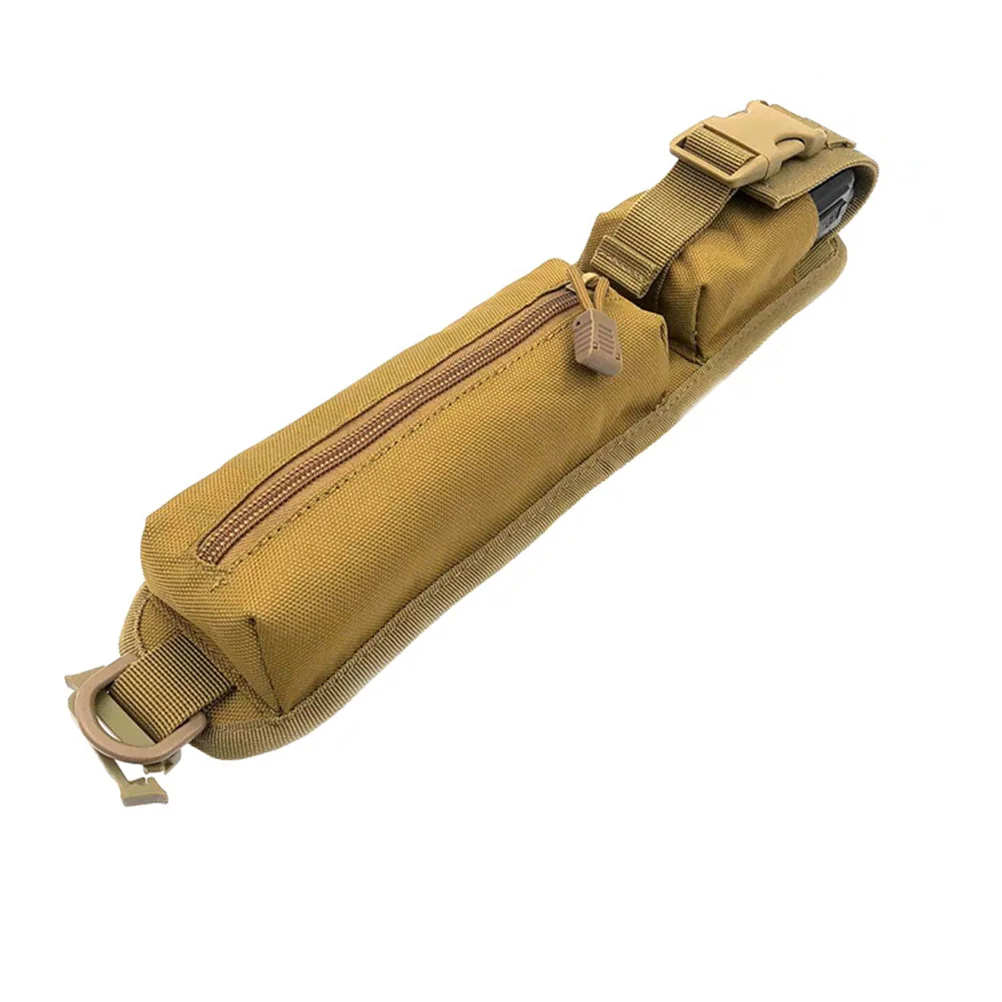 

Hunting Tools Pouch Attachment Military Style Lightweight Anti-Scraped Two Pockets Belt Compatible Outdoor Adventure