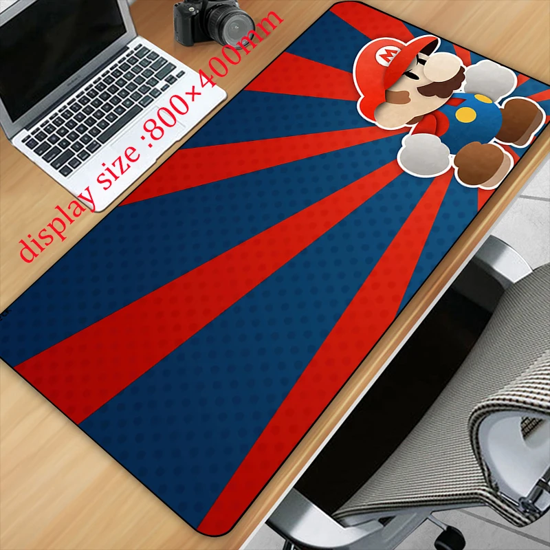 Super Mario Mouse Pad Keyboard Game Accessories Mouse Mats Game Office Computer PC Gamer Waterproof and non-slip Laptop Desk Mat