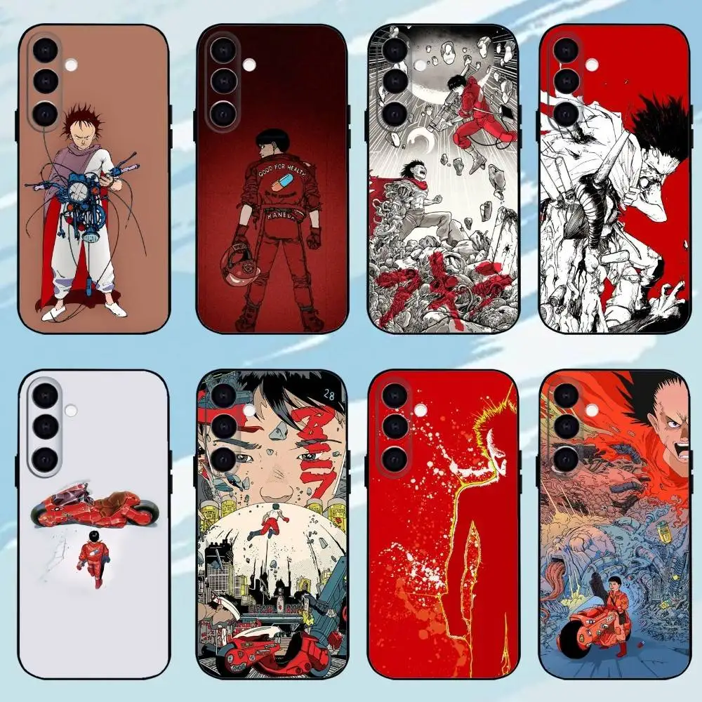 

Anime A-Akira Phone Case For Samsung Galaxy A73,A72,A71,A70,A53,A52,A51，Black Shell ll