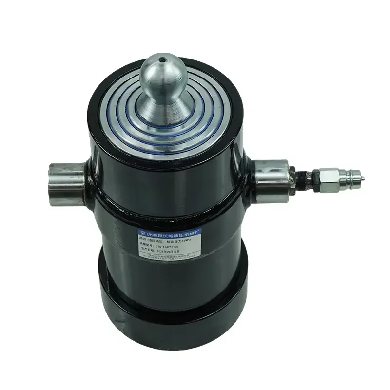 Factory Supply Single-Acting 5-Stage Telescopic Hydraulic Cylinder Hard Chrome Plated Piston Rod for Trailer Warehouse