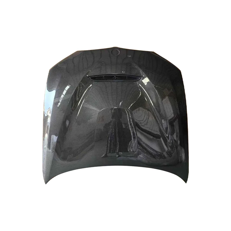 

Langyu Car Modification Accessories Carbon Fiber Engine Cover Front Bonnet for BMW 3 Series G20 G28 GTS Style Engine Hood