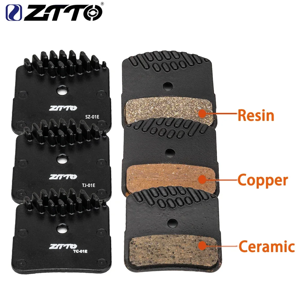 

ZTTO MTB Ceramic Brake Pads Full Metallic Resin Ice Cooling Tech for M9000 M9020 M985 M8100 M785 M8000 G03A G04S J04C J03A
