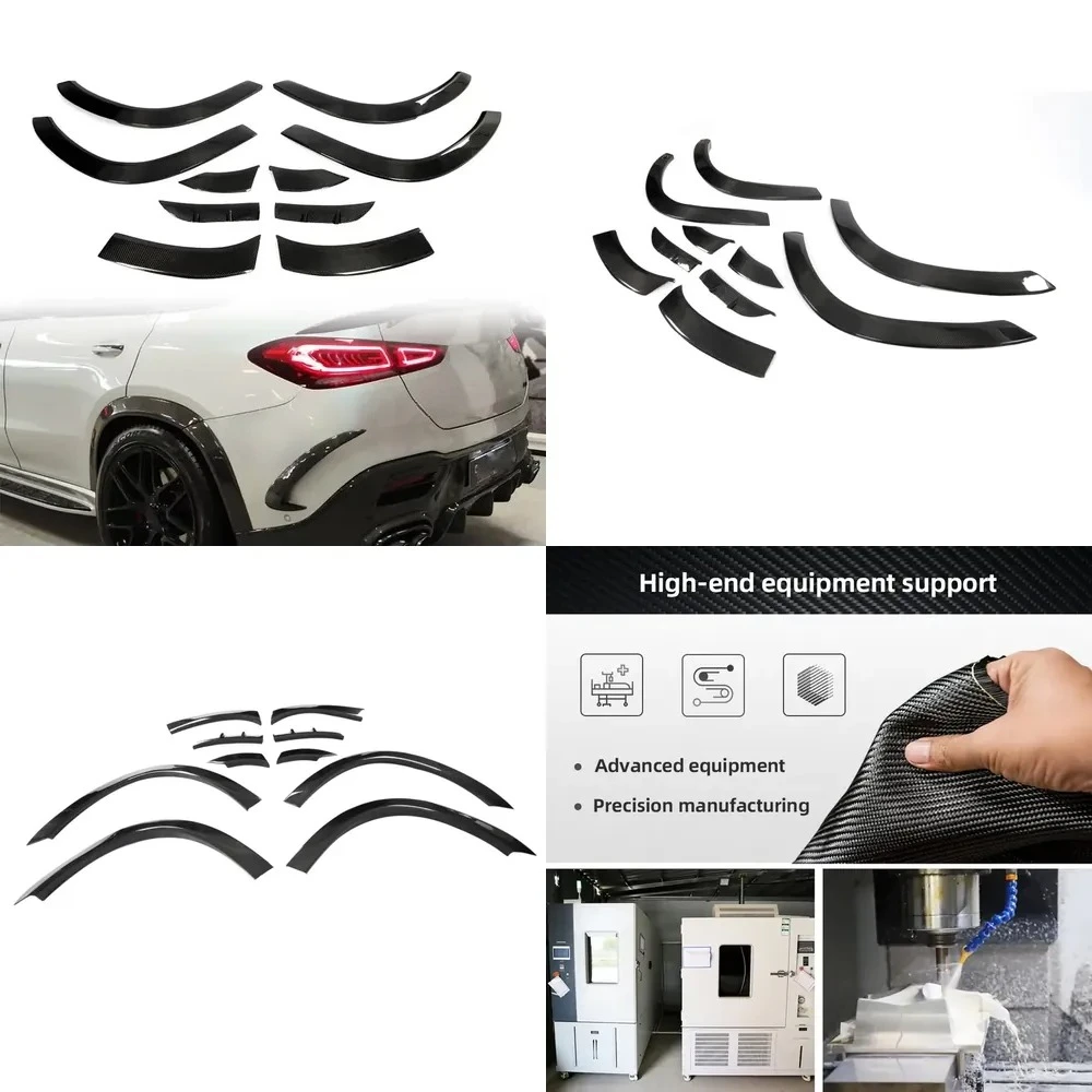 

Carbon Fiber Flare Wheel Arch Covers for GLE Class C167 GLE450 GLE63 Coupe 10 Pcs