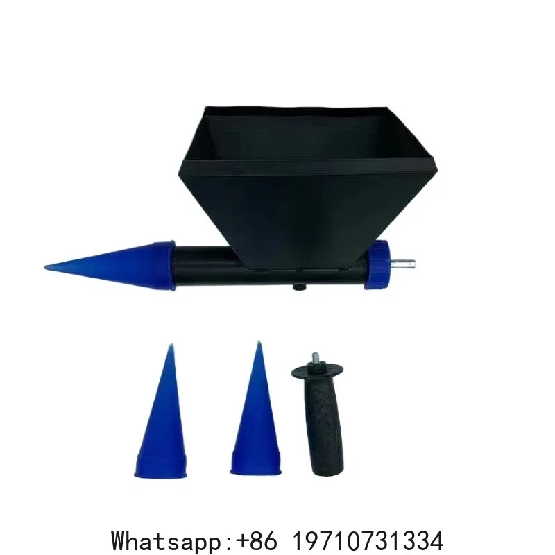 Electric Cement Mortar Sprayer Convenient High Efficiency with 4 Removable Nozzle Automatic Grouting Machine for Wall Outdoor