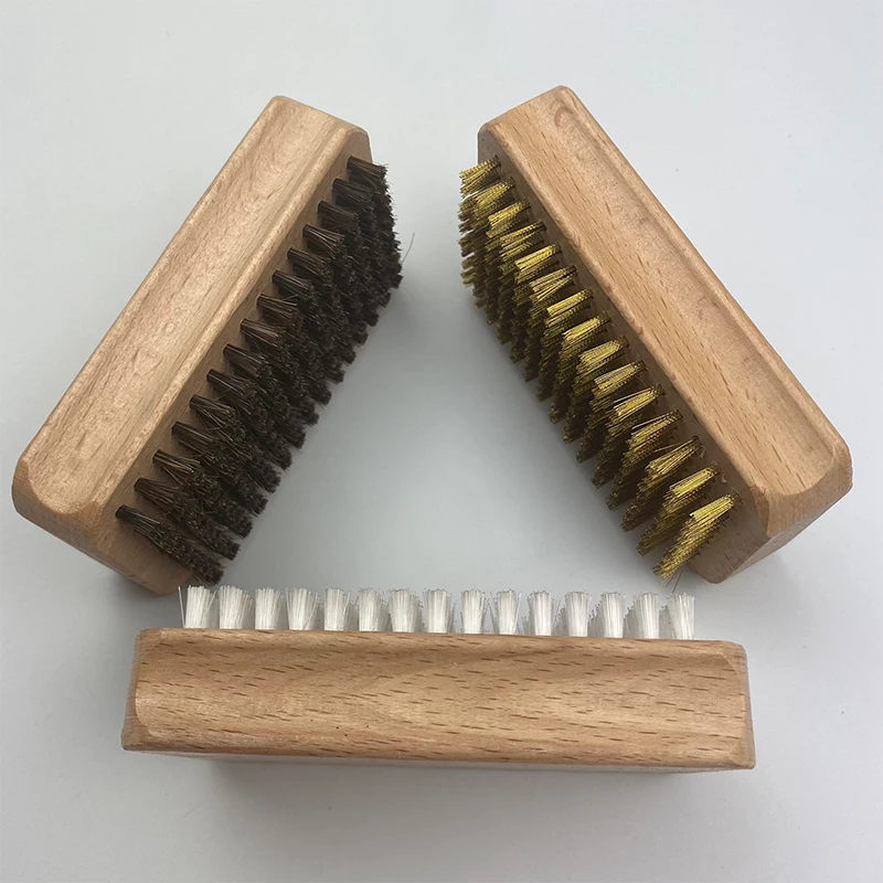 Snow wax ski brush copper wire cleaning brush nylon polishing copper brush barbecue wire brush