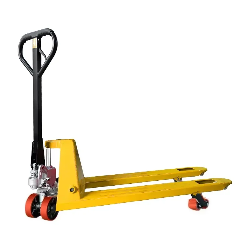 3 ton heavy duty manual hydraulic pallet truck 3000 kg nylon PU wheel industrial manual pallet truck for warehouse cargo