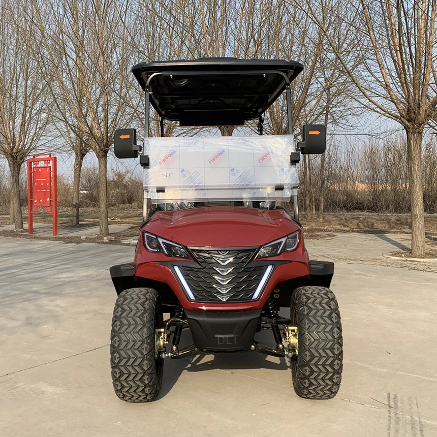 2024 World's Most Popular Electric Golf Cart 72V Adult Golf Cart For Family Golf Cart Scenic Sightseeing Car Free Custom Color