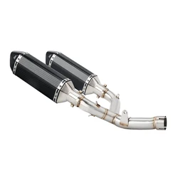 For Honda CRF 450 2013 to 2016 CRF450R CRF450RX Escape Slip-on Motorcycle Exhaust Muffler Mid Link Pipe