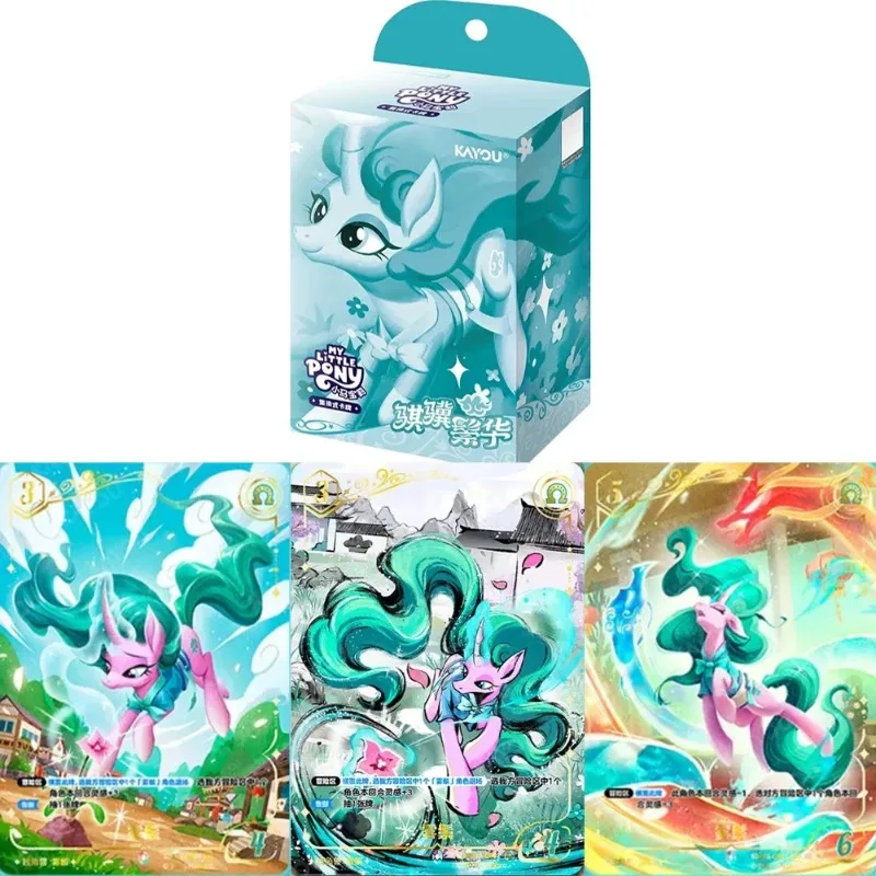 KAYOU – cartes à collectionner pré-assemblées authentiques My Little Pony Splendor of The Horse, édition limitée, pour collectionneurs, décoration d'étagère, cadeaux d'anniversaire