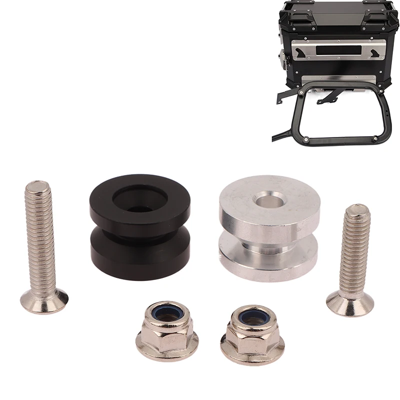 

Premium Motorcycle Tail Box, Top Case with Rear Trunk Mounting Bracket, Base Plate, and Buckle