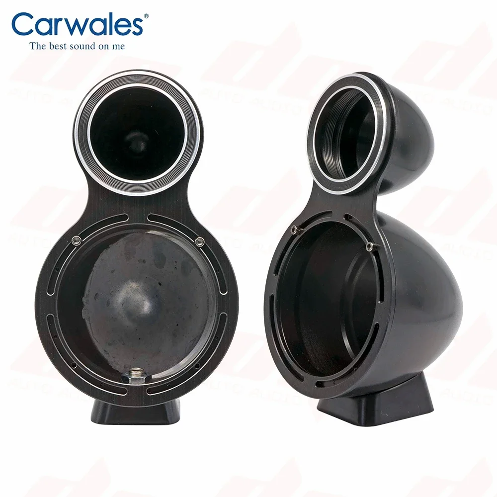 Car Modification 3 Way 3.5-inch Mid-range Tweeter Combination Speaker Speaker Box Speaker Bracket Tweeter Three-way Frequency