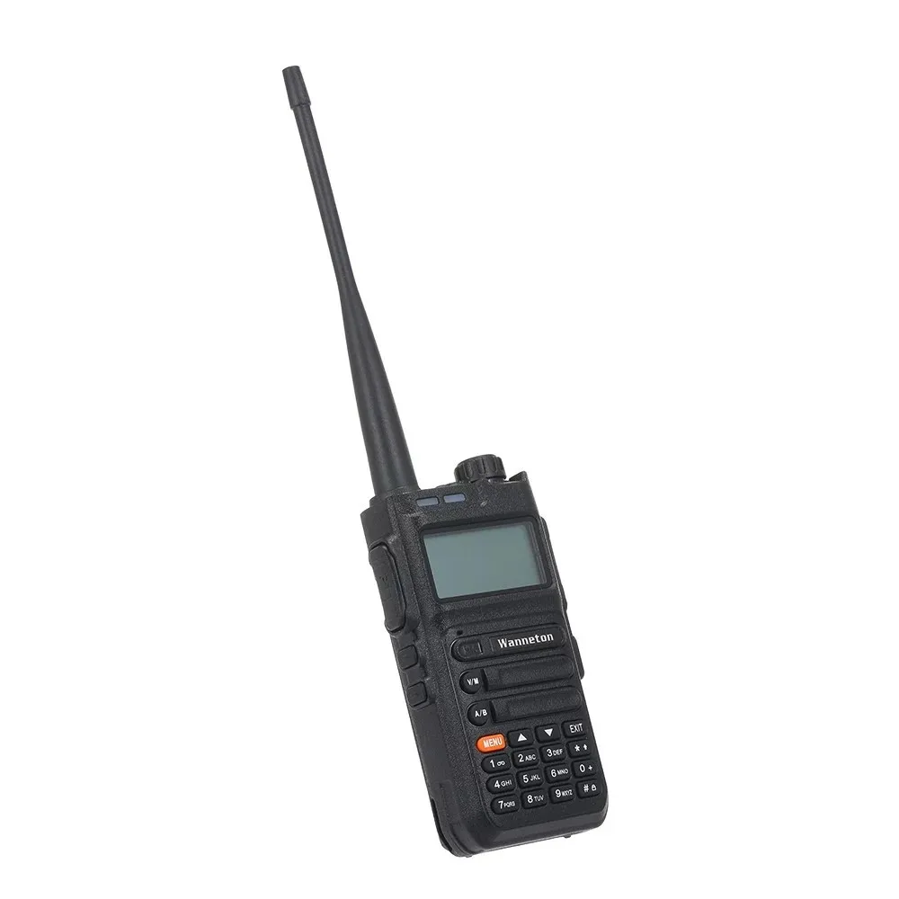 Wanneton UV-5FPLUS 5W 18-520MHz Full Band  Walkie Talkie  Copy Frequency Function Tpye-C Charyer Two Way Radio