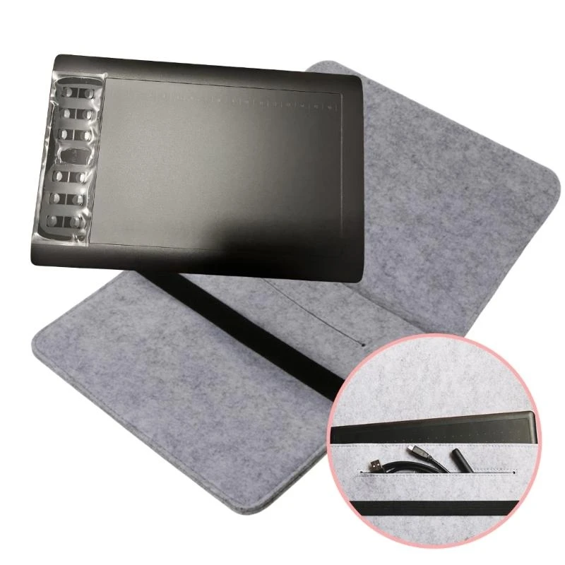 

Felt Protective Cover For 1060PRO Digital Graphics Drawing Tablet Carrying Case
