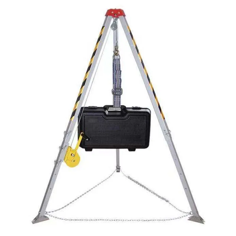 

chinese Confined Space Kit fire lifting tripods Safe made in China Emergency rescue tripod