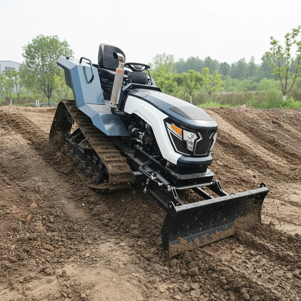

Customize Multipurpose Agricultural Tractor with Trencher, Ditching, Bulldozer, Excavator Kit