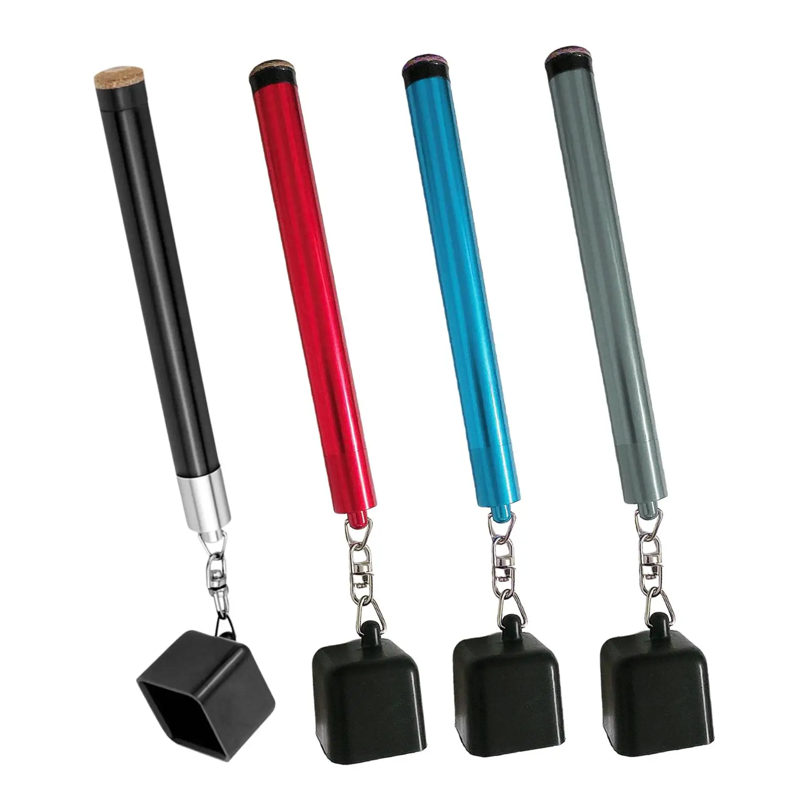 

Compact Billiard Cue Chalk Holder Space Saving Repair Tool Easy Carry Aluminum Case for Cue Tip Maintenance