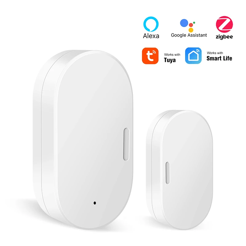 

Tuya Smart ZigBee Door Sensor Door Open / Closed Detectors App Notification Alert Security Alarm Smart Home, Alexa Google Home