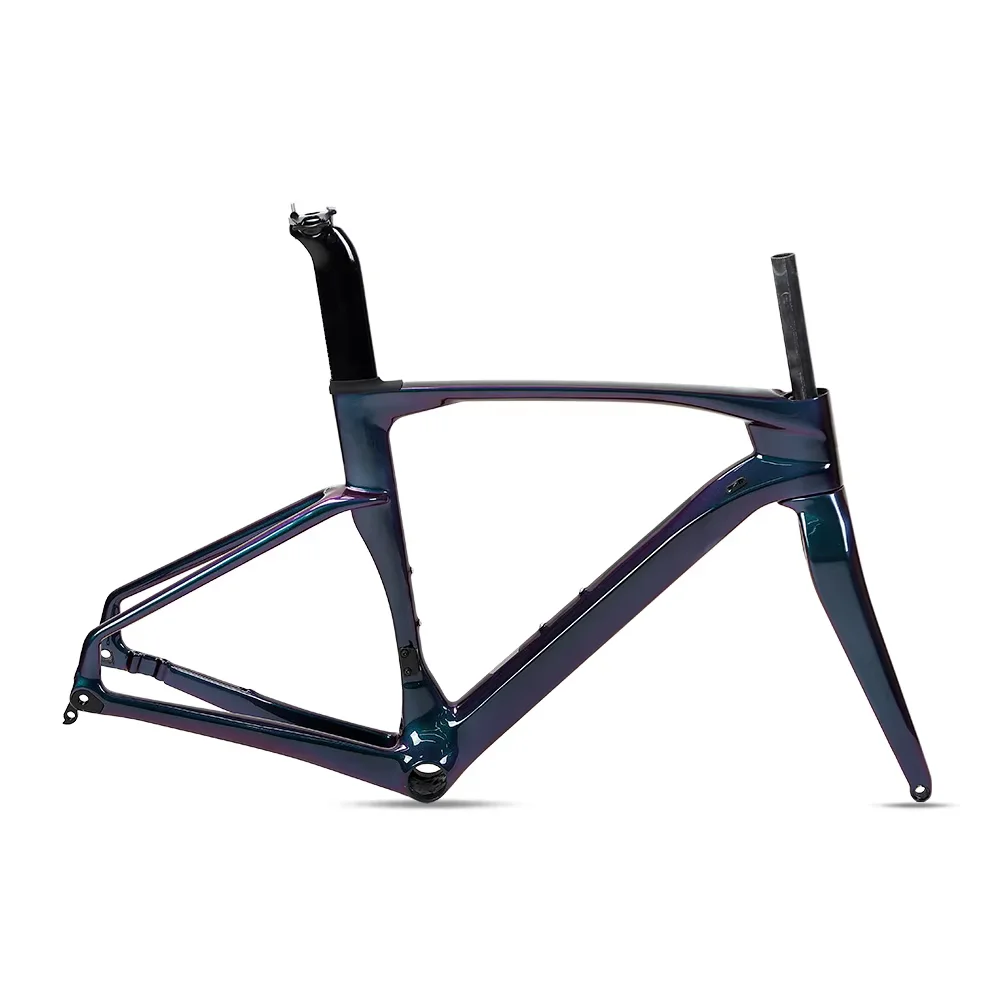 

TWITTER T800 Карбоновая рама шоссейного велосипеда, дисковый тормоз + колеса из алюминиевого сплава + алюминиевый руль + переменная скорость, 2 варианта 11 комплектов