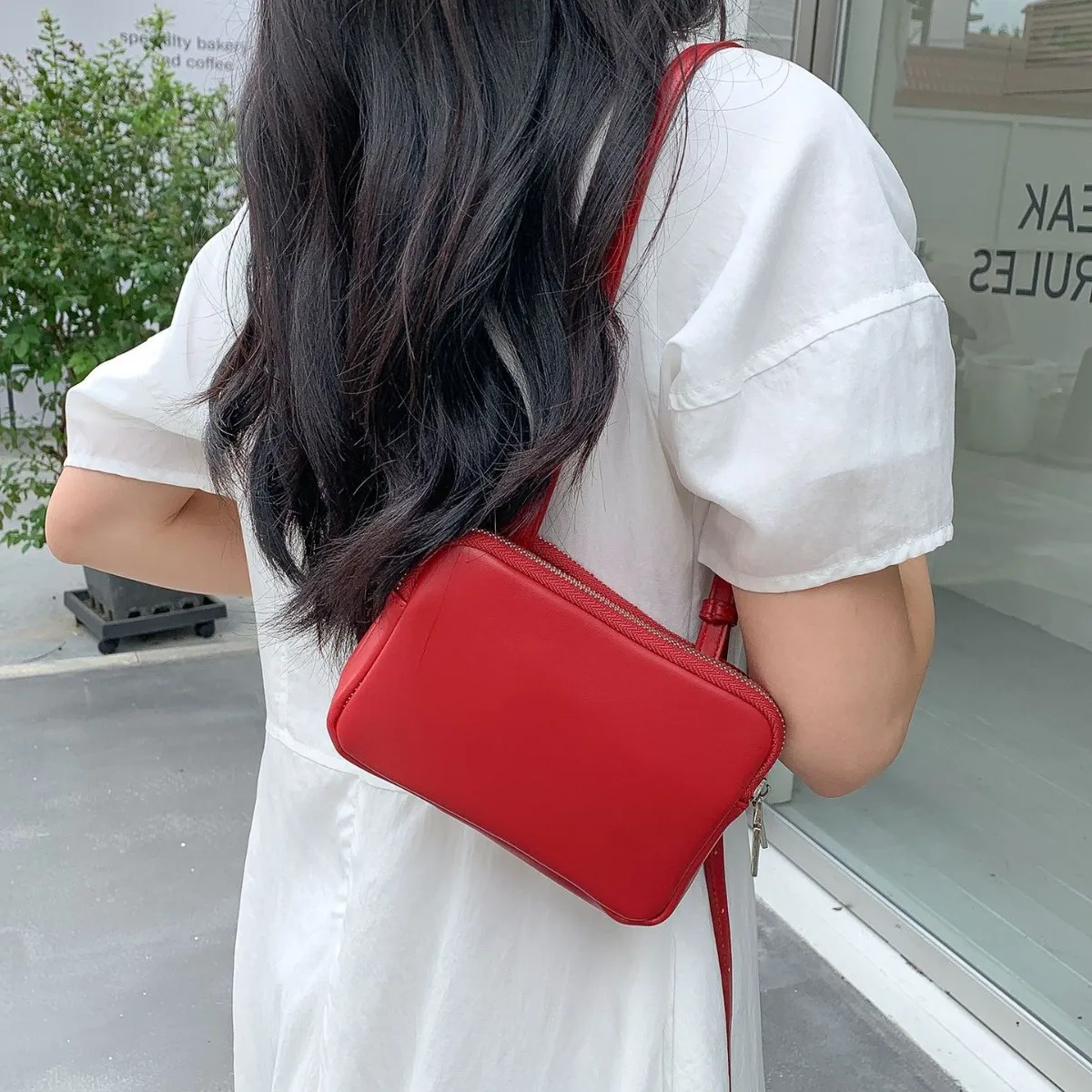 

Fashion New Shoulder Bag Women Casual Versatile Cell Phone Crossbody Bags Luxury Design Simple Solid Small Handbag Pu Leather