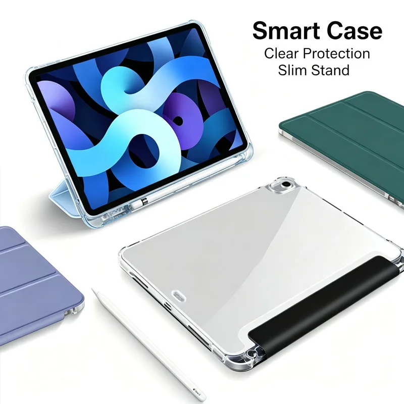 For 2026 iPad Air 11 Case iPad 10th Generation 11th A16 9th Mini6 7 13in iPad Pro11 4 5 10.9in 12.9 M2 M3 M4 M5 Holder Case 3