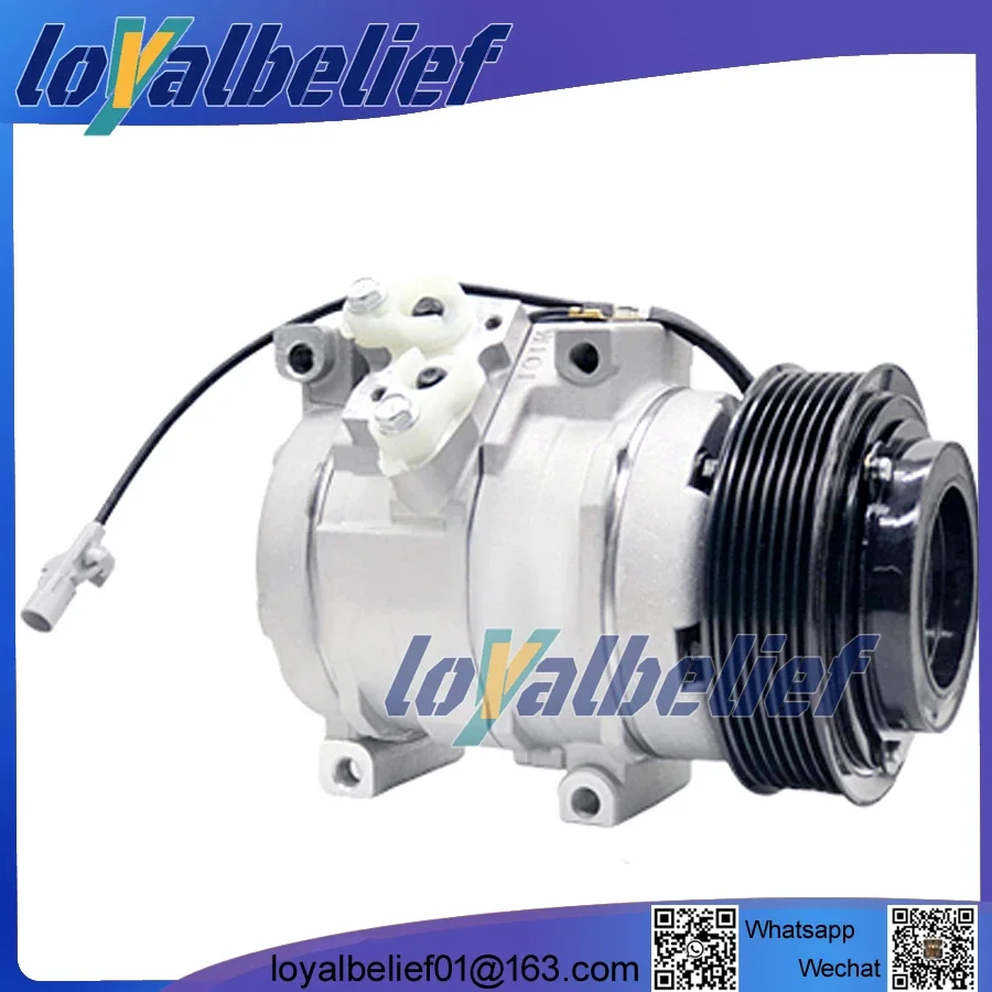 For 10S15C AC Compressor Toyota Fortuner Hilux Vigo 2003- 447190-3230 447220-4713 447190-3170 447224713 88310-0k270 88310-25220