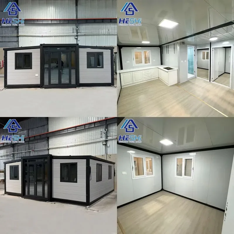 sell like hot cakes Waterproof 40Ft 20Ft Prefab Granny Flat Mobile Expandable Container Home 2 Bedroom Prefabricated Light