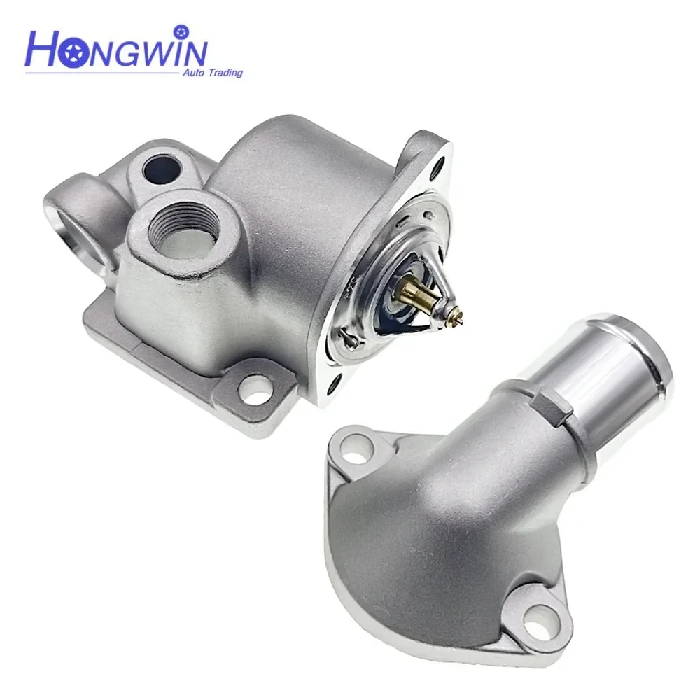 25611 22011 Inlet-Outlet Water Thermostat Housing For Hyundai Getz Accent 1.3 1.5 25613-22600 25613 22600 25611-22010 2550023010