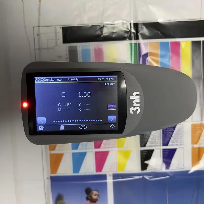 2026 3nh YD5050 Digital CMYK Color Density Meter for Printing to Replace Xrite Exact Standard Spectrodensitometer