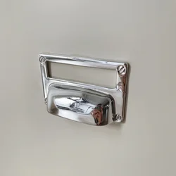 Modern Zinc alloy Kitchen Drawer Sideboard Cabinet Door Handle And Closet Knob Bright Chrome Cupboard Furniture Handles Handware