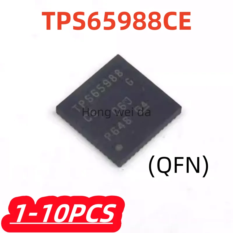 1-10Pcs/Lot 100% New TPS65988CE TPS65988 TPS65988-CE PTPS65988CE QFN Chipset