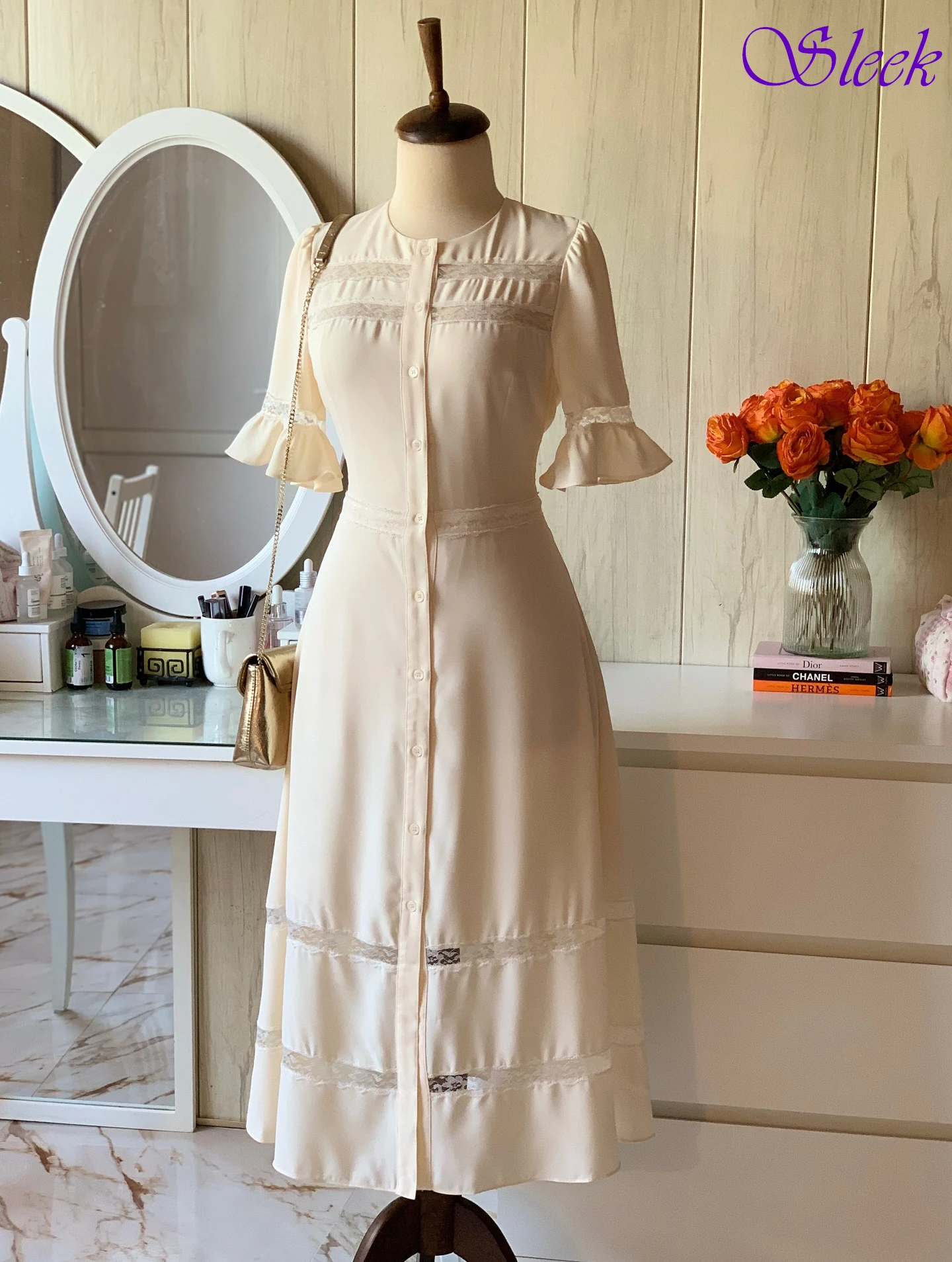 

Customized A-Line Crew Neck Elegant Modern Evening Dress Temperament Celebrity Gowns Fashion High Quality Bespoke Occasion Gowns