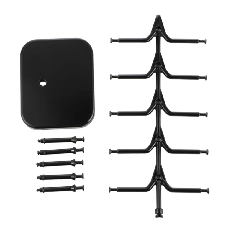 5 طبقات رف النظارات انفصال آلية الدورية نظارات عرض موقف مريحة النظارات عرض الرف دروبشيبينغ