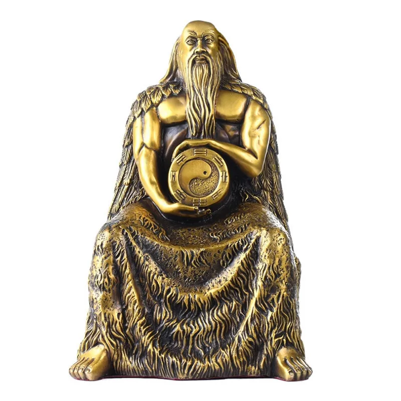 Brass Fuxi Ornament…