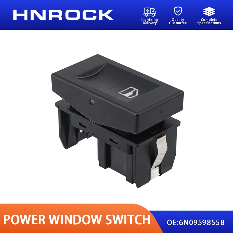 NEW HNROCK 6N0959855B Glass Regulator Suitable for Volkswagen Audi Car Accessories Electric Window Switch