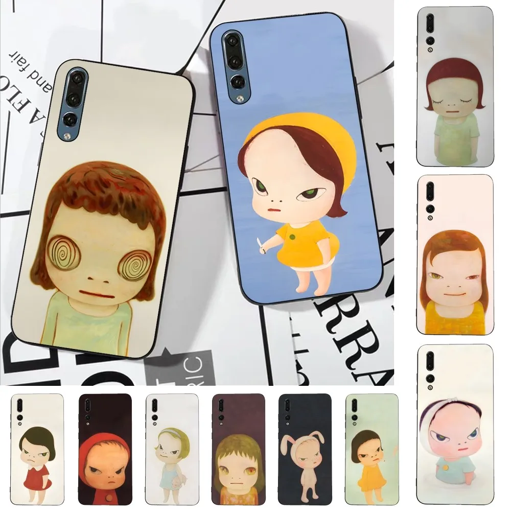 Y-Yoshitomo Girl NaraS Phone Case For Huawei P 8 9 10 20 30 40 50 Pro Lite Psmart Honor 10 Lite 70 Mate 20lite