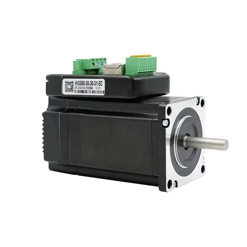 IHSS60-36-30-31-EC Fieldbus EtherCAT 36V 3 Nm 5A Encoder Stepper Motor with Integrated Controller